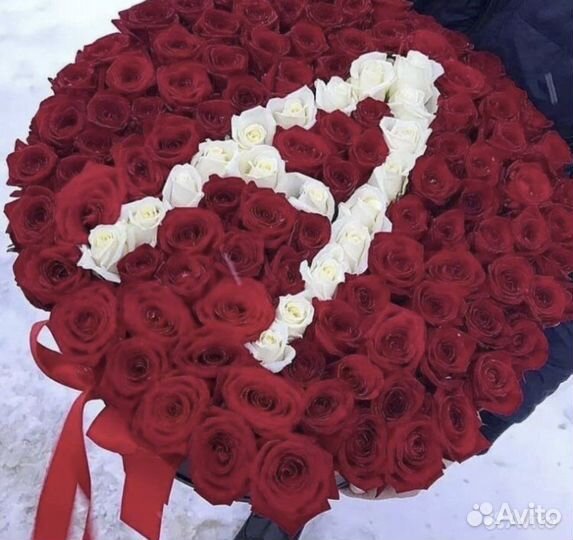 101 роза букеты цветы