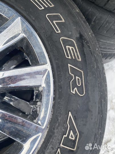 Диски на Toyota Land Cruiser 200 с резиной