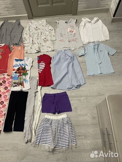 Пакет вещей на рост 122-128 см