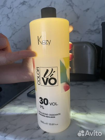 Окислитель kezy color vivo 9 % (остаток 2/3)