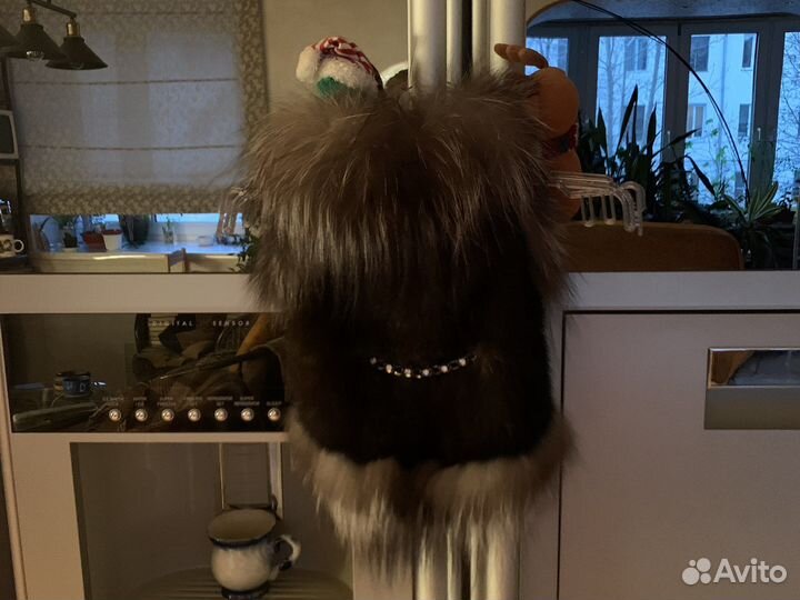 Шубка безрукавка