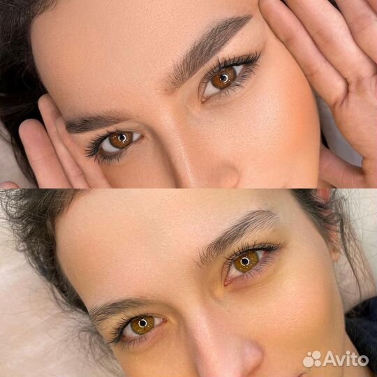 Перманентный макияж брови веки губы обучение