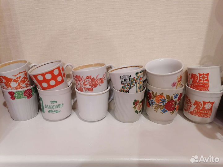 Бокалы с ручками