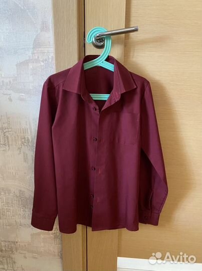 Рубашка для мальчика 128-134, 2 шт