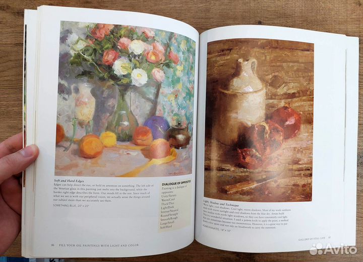 Книга по живописи Light and Color Oil Painting