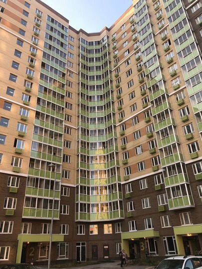 1-к. квартира, 42,4 м², 13/17 эт.