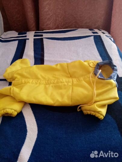 Комбинезон тёплый, непромокаемый для мелкой собаки