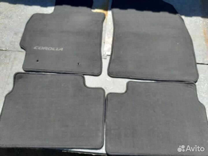 Коврики салона toyota corolla