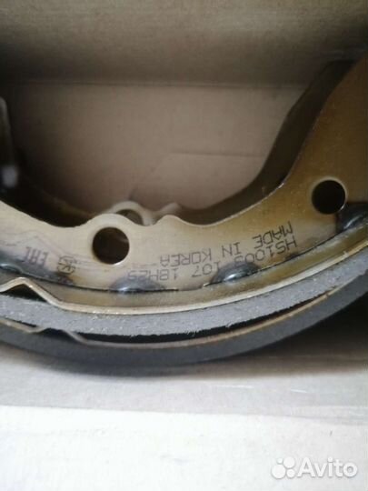 Тормозные колодки Kia Rio HS 1003 107 18H29