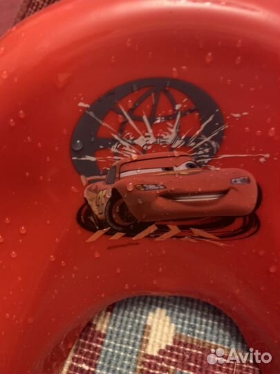 Сидушка на унитаз для детей Тачки