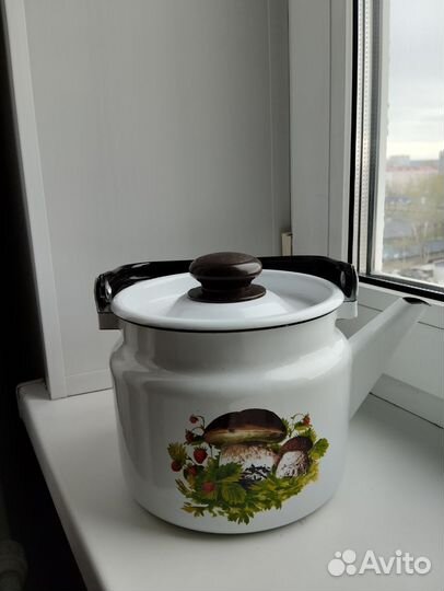 Чайник эмалированный