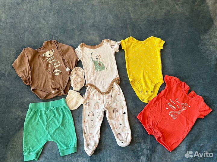 Детские вещи пакетом для девочек 0-3(4)