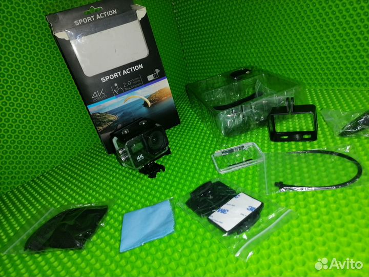 Экшн-камера Орбита OT-VNG06 4K, WiFi, черная