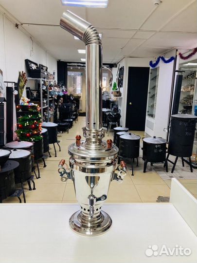 Самовар жаровый 3 л «Малиновка»