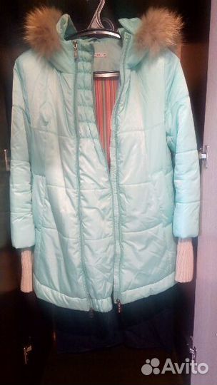 Куртка зимняя для беременных 2в1