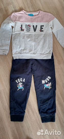 Пакет одежды для девочки 116