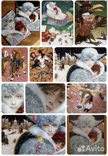 Снежная королева иллюстрации Ерко