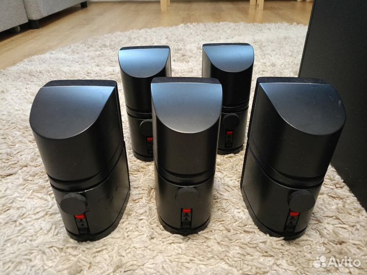 Сабвуфер и колонки