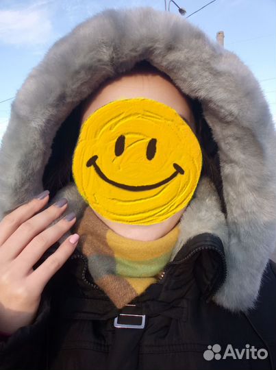 Зимний женский пуховик 44