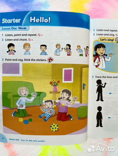 Family and friends starter учебник+рабочая тетрадь