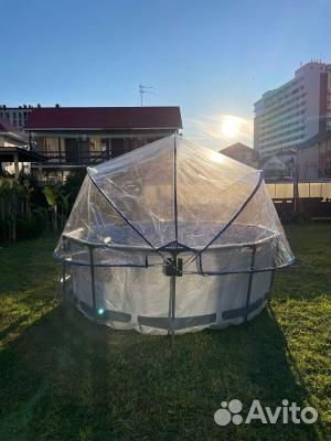 PT457-B и G Pool Tent на басс 457см серый и синий