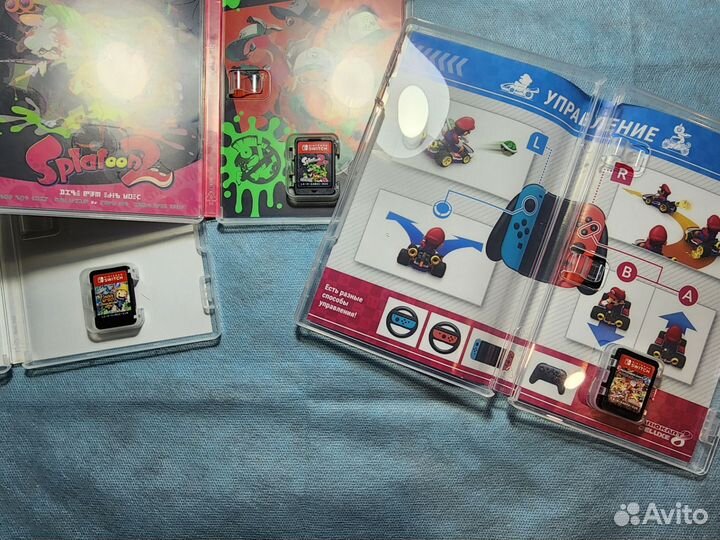 Лот 2 новые игры switch