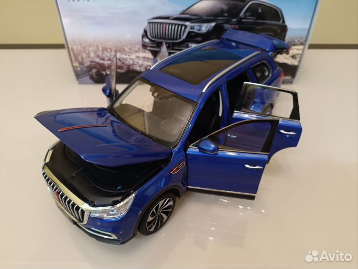 Hongqi HS7 I (19-23г) Синий 1:18