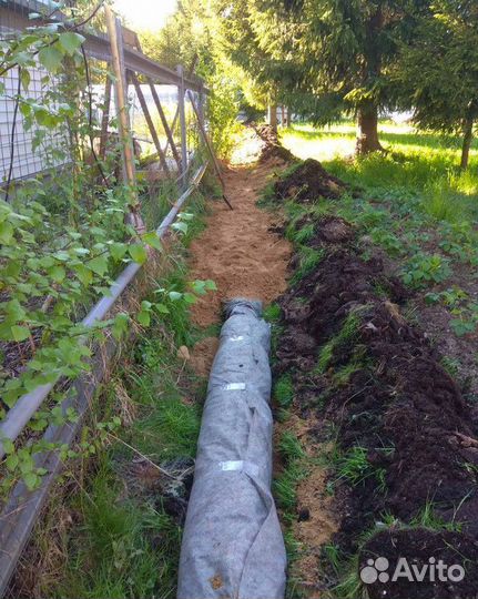 Дренаж участка