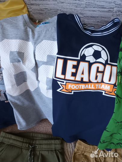 Пакет вещей для мальчика 128 134