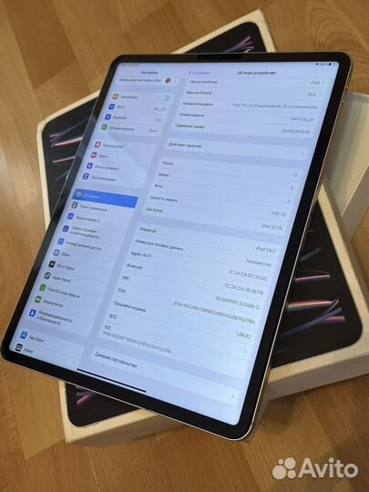 iPad Pro 12.9 M2/256 GB LTE 2022