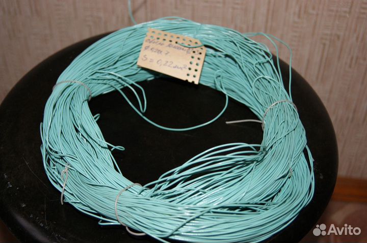 Провод монтажный медный производства СССР