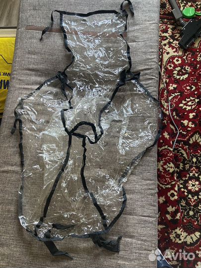 Дождевик на прогулочную коляску