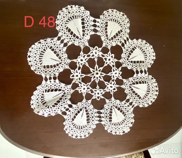 Салфетки вязаные крючком