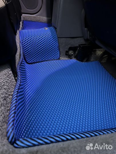 Эва коврики с бортами subaru