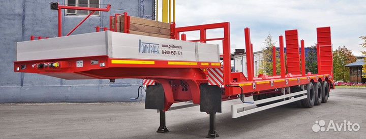 Полуприцеп трал (тяжеловоз) Политранс 9416-010, 2023