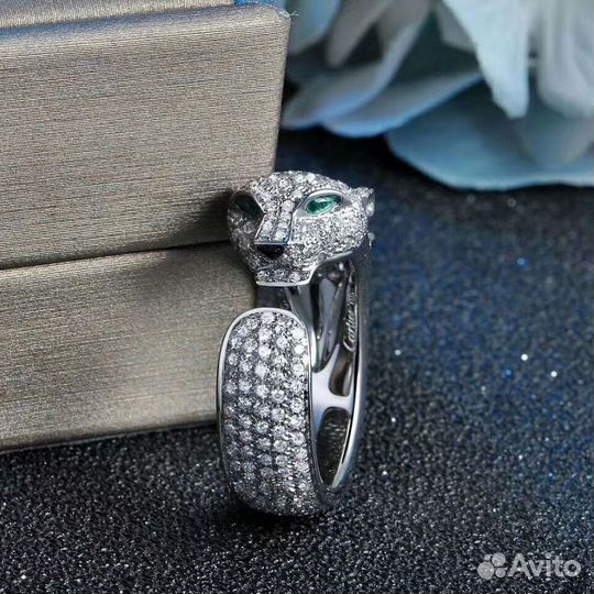 Cartier кольцо Panthere DE cartier бриллианты / из