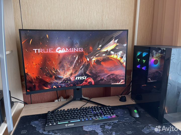 Игровой монитор MSI optix mag321curv (4к, 60Гц)