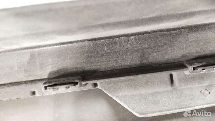 Бампер передний тойота Рав 4 4 белый перл в сборе