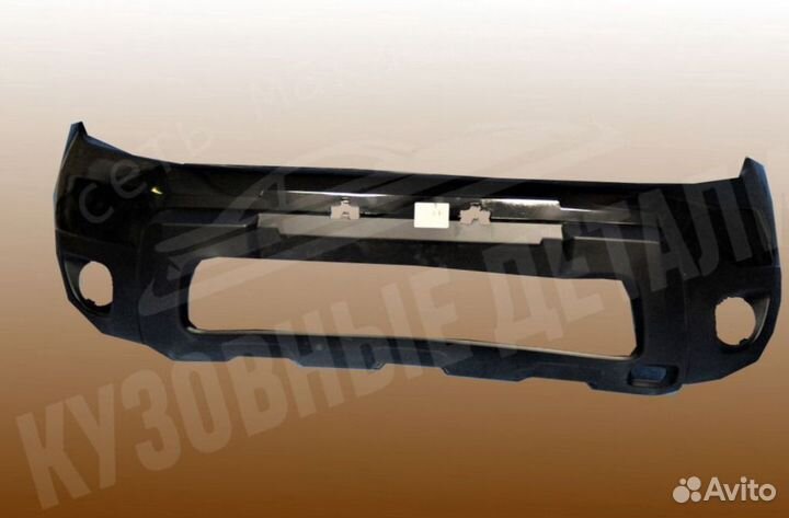 Бампер Renault Дастер в цвет кузова