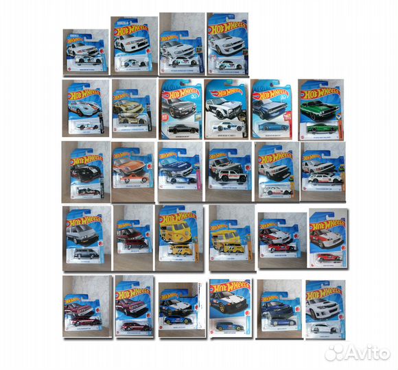 Hot Wheels 2023 Nissan Toyota JDM