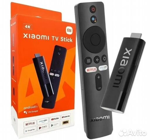 Smart-TV приставка Xiaomi Mi 4K TV stick (MDZ-27-A