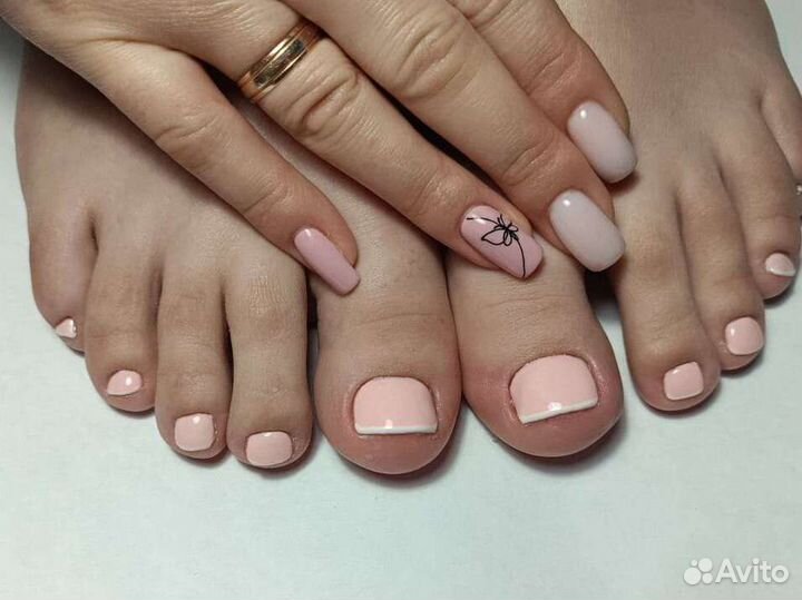 Маникюр,педикюр,наращивание