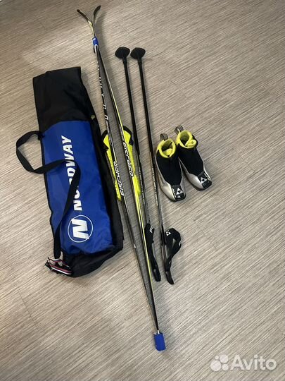 Лыжи fischer с насечками