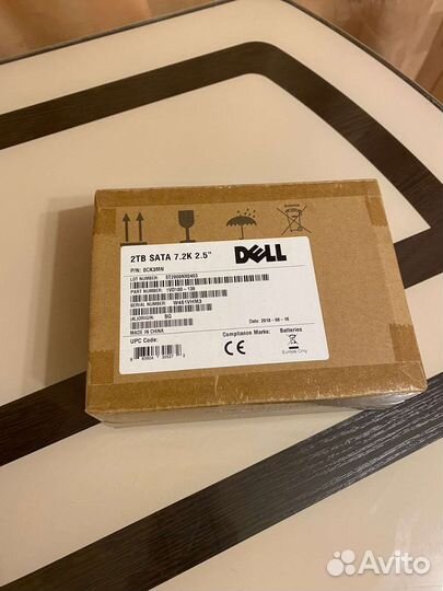 Hdd dell 2tb серверный жёсткий диск