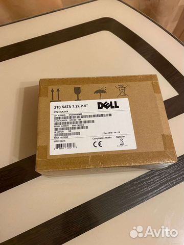 Hdd dell 2tb серверный жёсткий диск