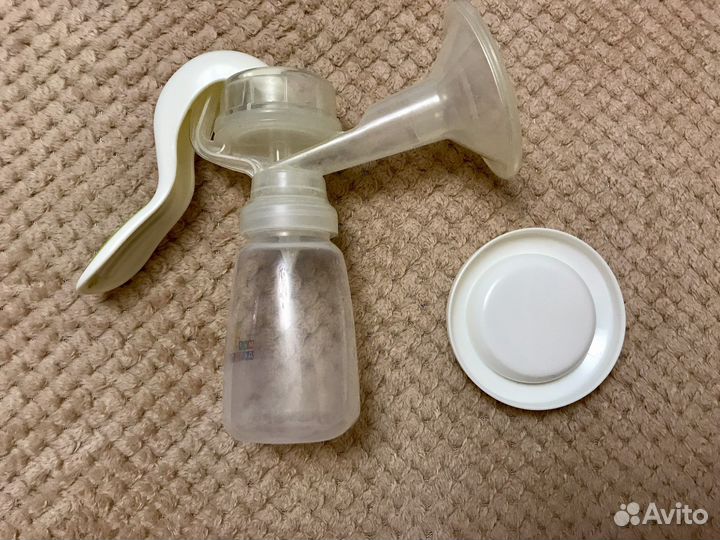 Молокоотсос ручной + бутылочка 250мл