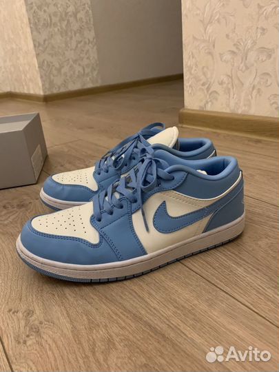 Кроссовки nike sb dunk low white blue