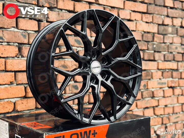 Диски R17 5-100 # Vossen HF-2 Gloss Black