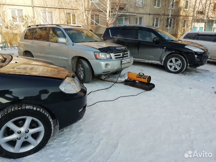 Отогрев спецтехники Отогрев автомобиля