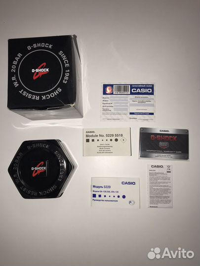 Часы Casio g shock GA 200-1AER